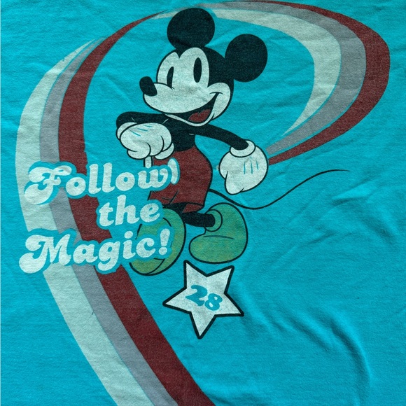 Mickey Mouse Cropped Women’s Shirt - Picture 2 of 2